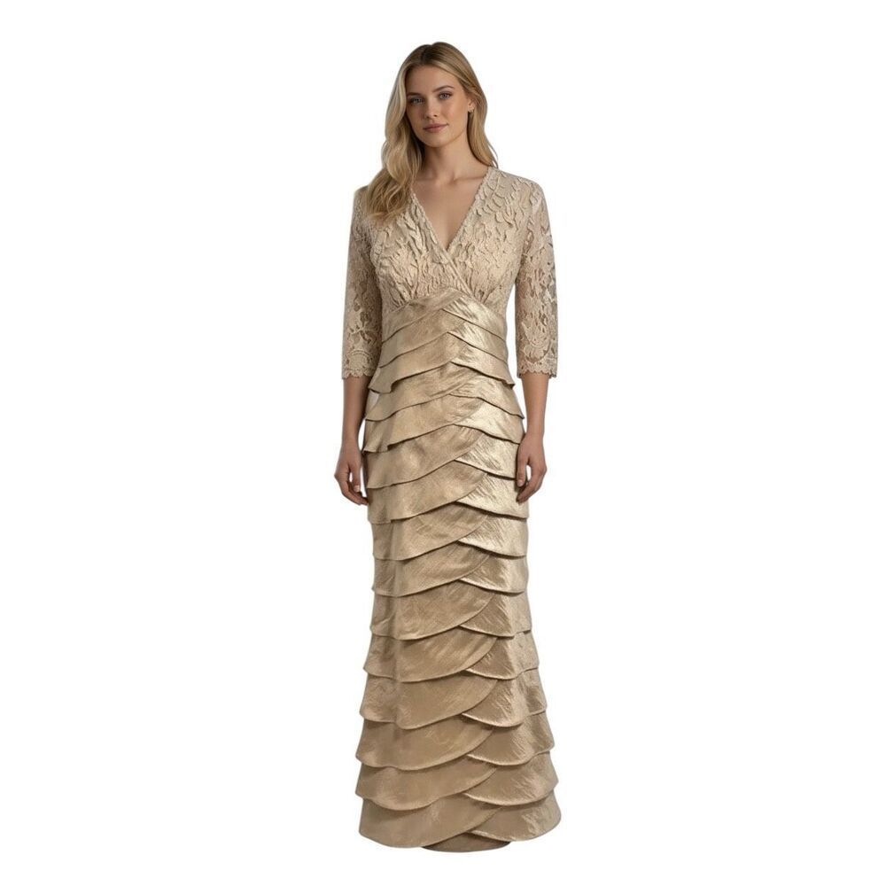 Adrian Pappel mermaid style dress size 4